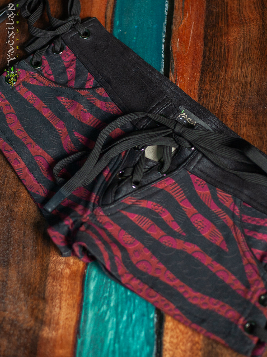 Shorties Burner / Bohemian Funk Cotton Stretchy - REDSHERKANKS